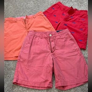 3 Mens Vineyard Vines Shorts size 30